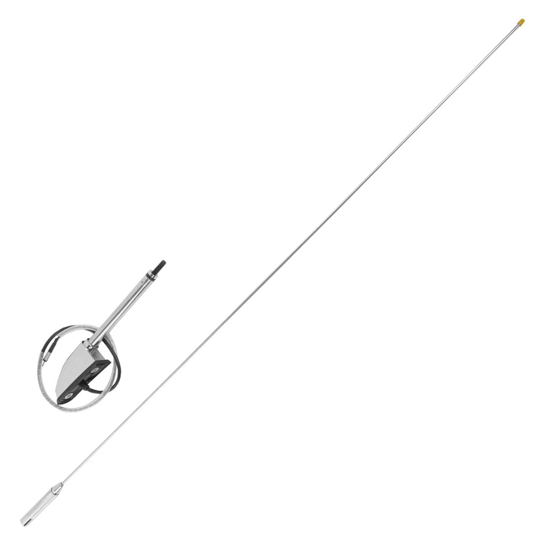 Antenna Kit Mount Flag Folding Fit For 2001-2017 Honda Goldwing GL1800 GL1500 13