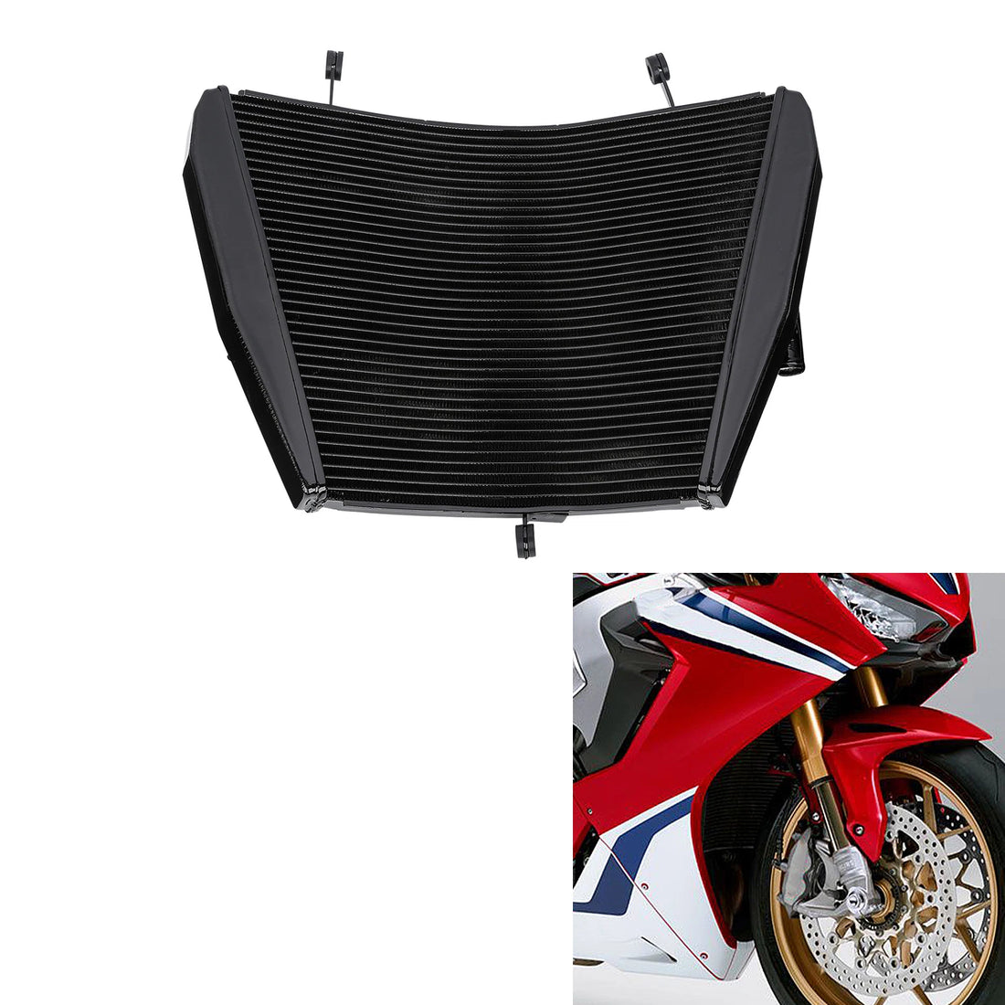 Aluminum Engine Radiator Cooler Cooling Fit For Honda CBR1000RR 2017-2019 2018