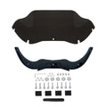 9.5'' Windshield Windscreen Black Trims Fit For Harley Road Glide Fltr 2004-2013