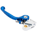 Tusk Axis Folding Clutch Lever Short Blue For Yamaha YZ125 2001-2014