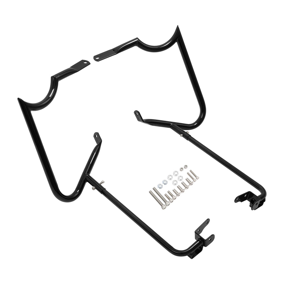 Saddlebag Bracket Guards Support Bar Fit For Harley Electra Road Glide 2014-2024
