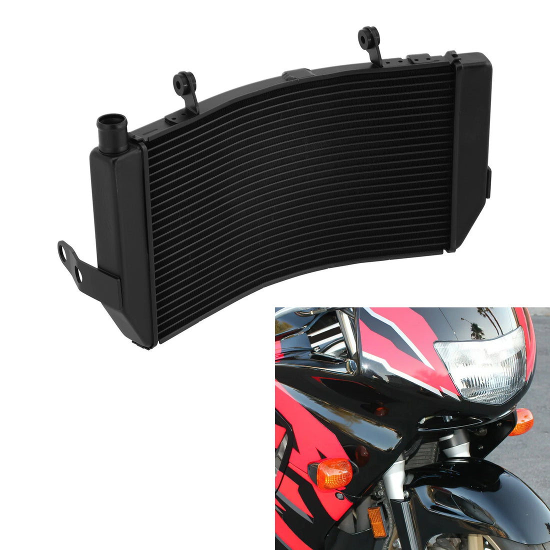 Engine Radiator Cooler Cooling Fit For Honda CBR600 Cbr 600 F3 1995-1998 96 97