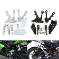 Front Footrest Foot Pegs Bracket Fit For Kawasaki Ninja ZX6R 05-08 ZX636 05-06