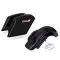 5'' Stretched Saddlebag 6x9 Speaker Lid Rear Fender Fit For Harley Touring 14-24