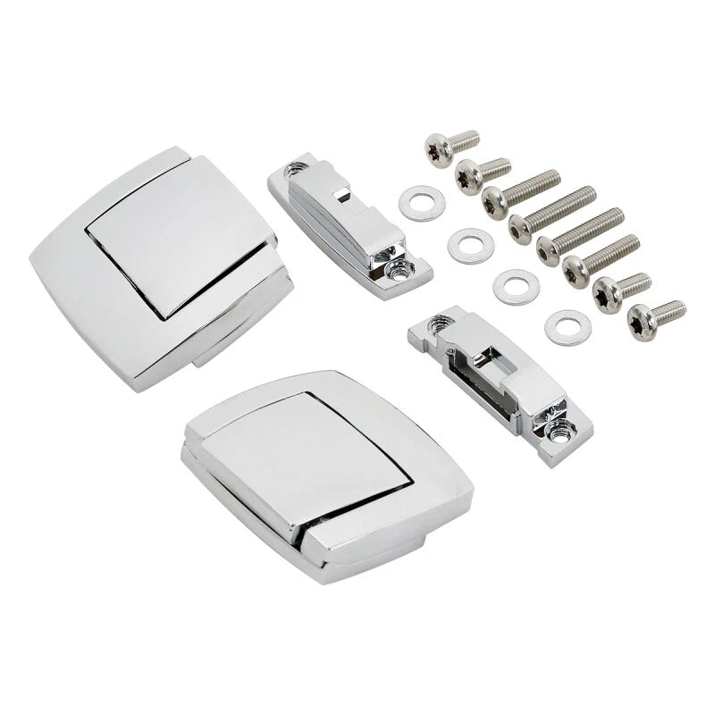 Razor Chopped King Trunk Latches For Harley Touring Electra Glide 80-13