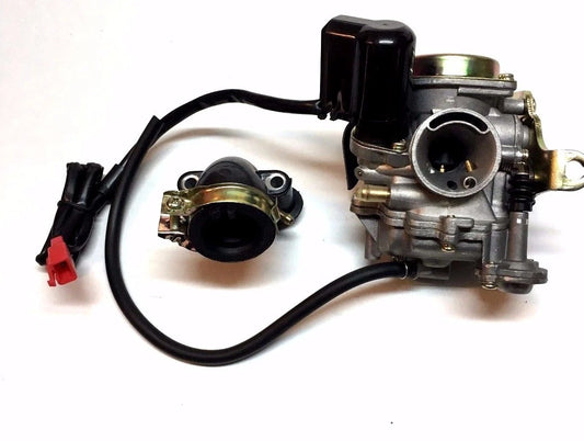 20MM 139 Qmb GY6 50CC 50 Carburador Colector DE AdmisiÓN Bota Scooter Ciclomotor