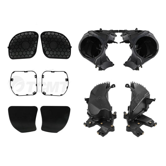 Fairing Storage Glove Box Door Speaker Grilles Fit For Harley Road Glide 15-23