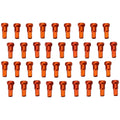 Tusk NPK-Q3-187a11-a4452f Impact Wheel Replacement Spoke Nipple Kit Front Orange