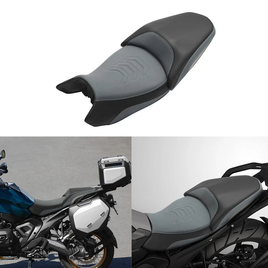 Black Grey Driver & Passenger Seat Fit For BMW R1300GS 2023-2025 2023 2024 2025