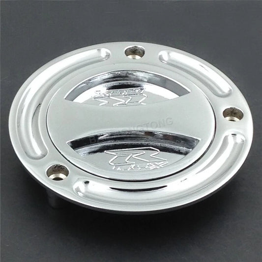 Silver Keyless Fuel Tank Cap Fit for Suzuki V-Storm DL650 SV650 SV650S 2003-2016