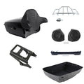 King Trunk Pad Mount Rack Speakers Light Fit For Harley Touring 2009-2013