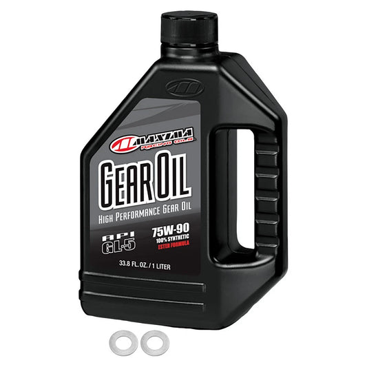 Tusk 2044120225e24e-99b6e0 Drivetrain Oil Change Kit with Maxima Oil For Honda