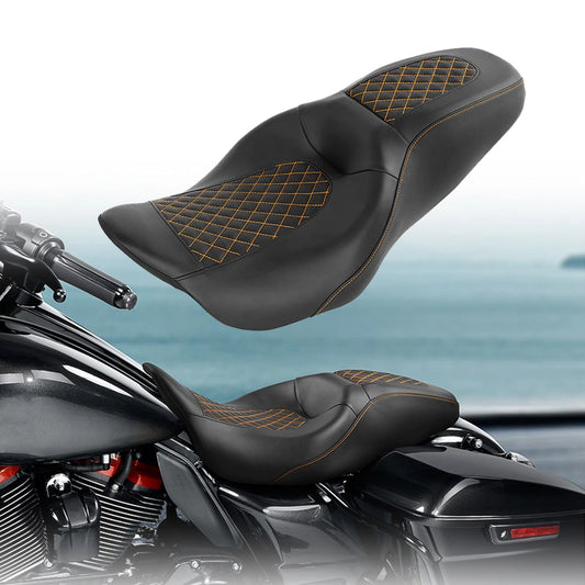 Driver Passenger Seat Fit For Harley Touring Electra Street Road Glide 2009-23