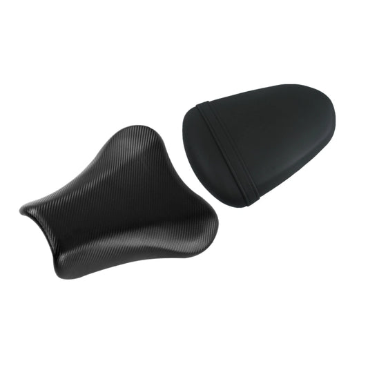 Black Driver & Passenger Seat Fit For Suzuki GSXR1000 GSX-R1000 2005-2006 05-06