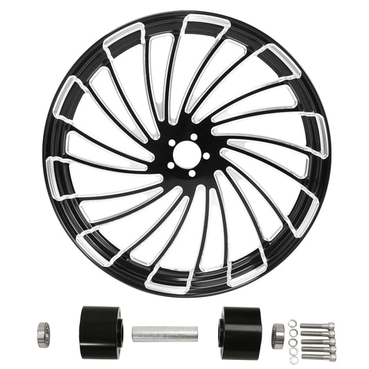 32" x3.5" Front Wheel Rim Dual Disc Hub Fit For Harley Road Glide ABS 1997-2021