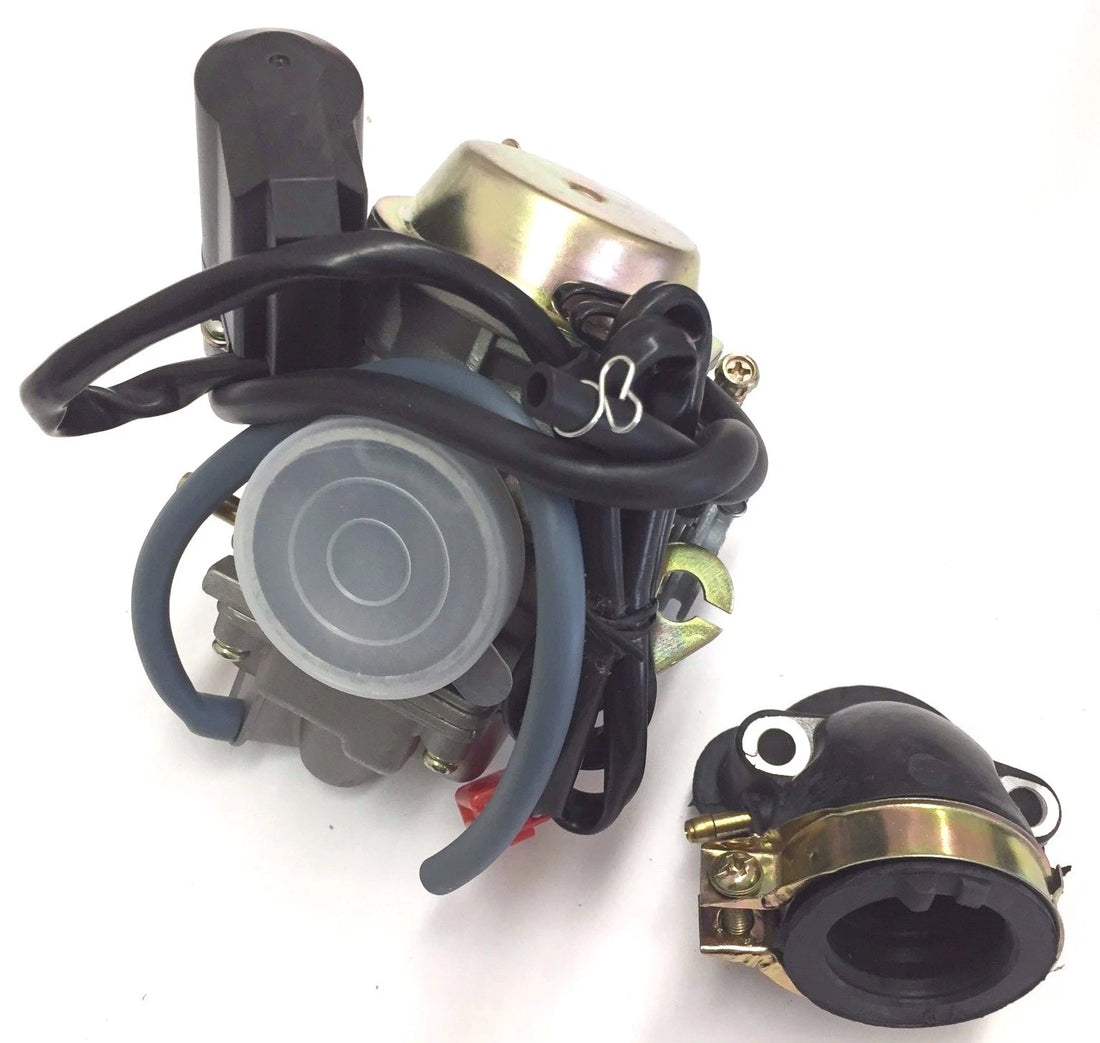 Performance 24MM GY6 150CC Carburetor & Manifold Scooter Moped Tank SUNL TAOTAO