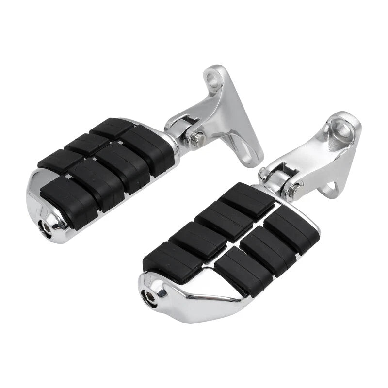 Rear Passenger Foot Pegs Mini Mount For Harley Touring Road Street Glide 1993-Up