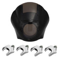 Quarter Fairing Windshield + 49mm Clamps Fit For Harley Sportster XL883 Dyna