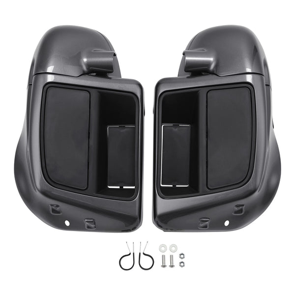 Lower Vented Fairings Fit For Harley Street Glide 2014-23 Gauntlet Gray Metallic