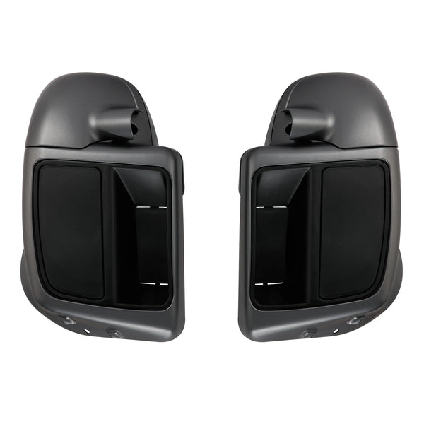Lower Vented Fairings Fit For Harley Touring Road Glide 2014-2025 Charcoal Denim