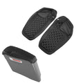 Black Saddle Bags Lids Speaker Cutouts Covers Fit For Harley Touring 2014-2023
