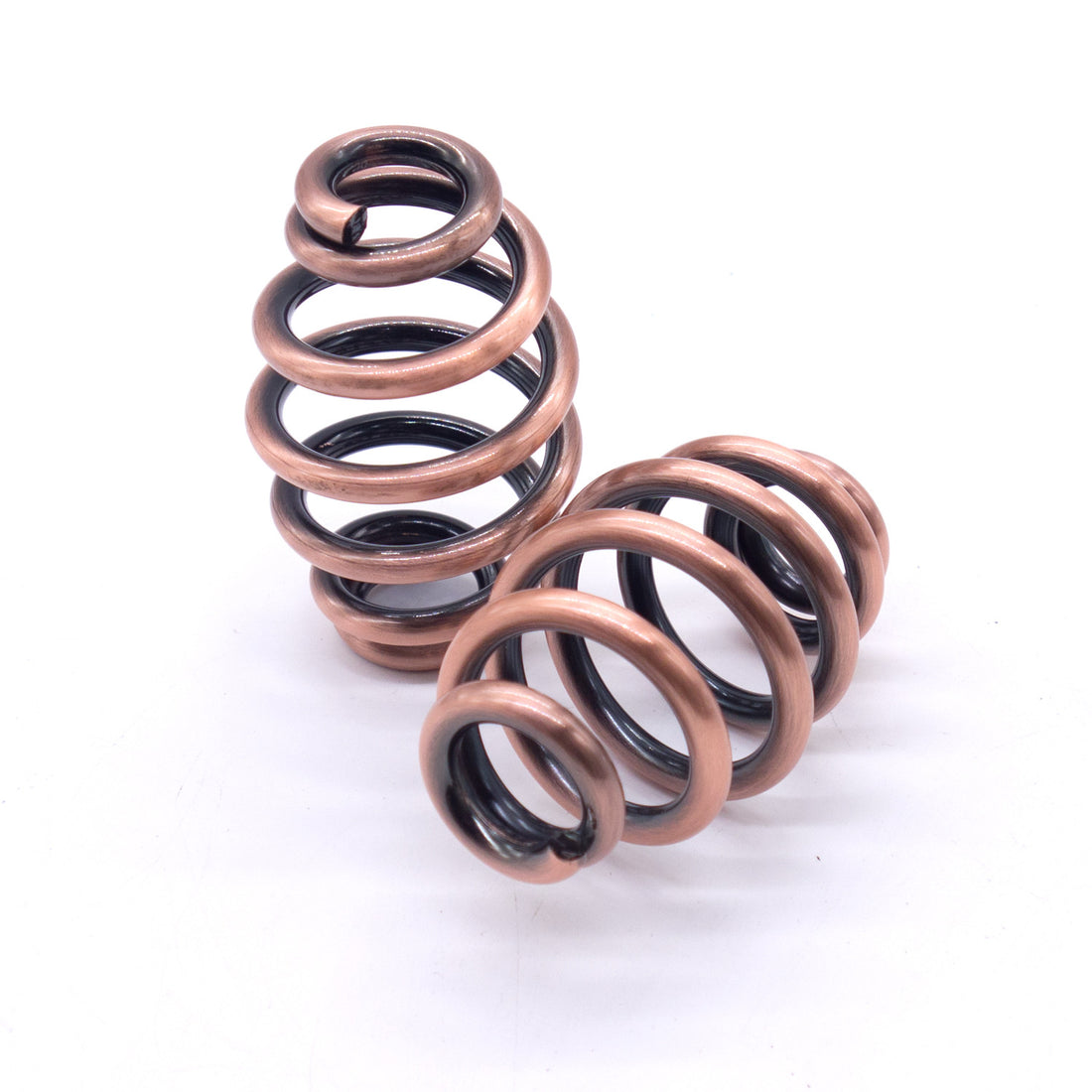 Pair Copper 3" Solo Seat Barrel Springs Kit For Harley Chopper Bobber Custom