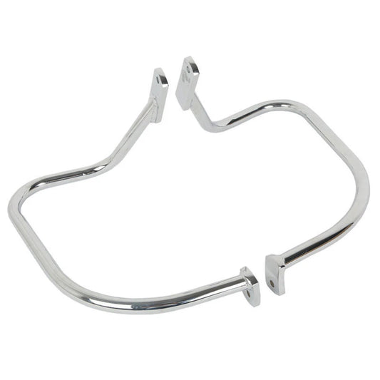 Saddlebag Guard Crash Bar Fit For Harley Softail Heritage Springer Flsts 97-99