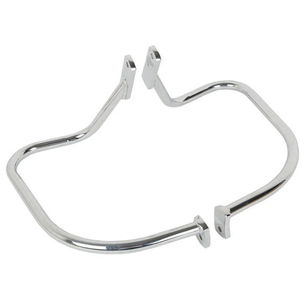 Saddlebag Guard Crash Bar Fit For Harley Softail Heritage Springer Flsts 97-99