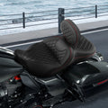 Driver Passenger Seat & Rider Backrest Fit For Harley Touring Tri Glide 2009-23