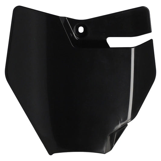 Acerbis 2980610001 Front Number Plate Black