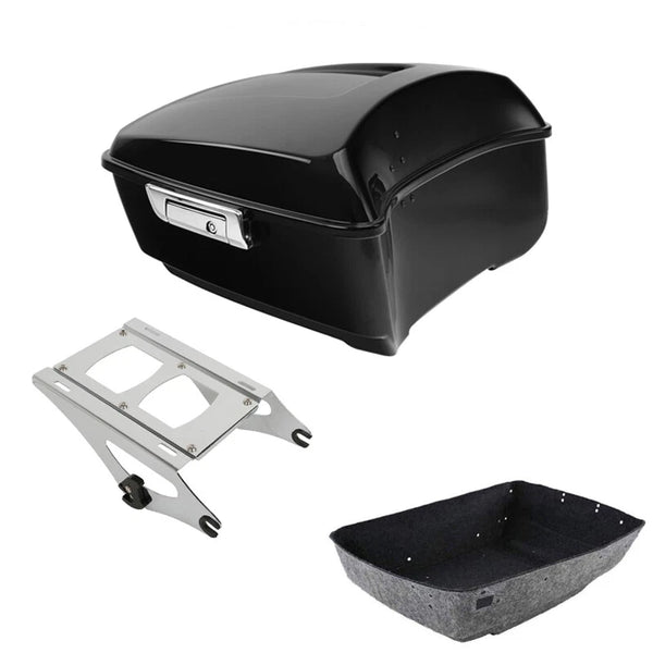 King Trunk Mounting Rack Fit For Harley Touring Cvo Street Road Glide 2014-2026
