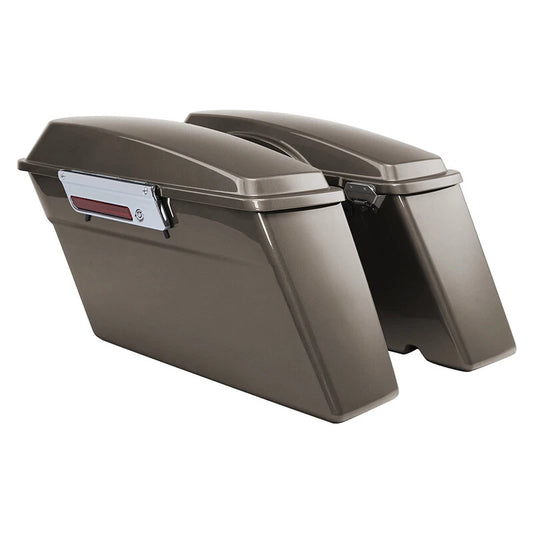 Hard Saddlebags Fit For Harley Touring Street Road King Glide 1994-2013