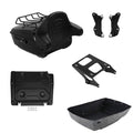King Trunk Backrest Mount Plate Docking Fit For Harley Touring Road Glide 14-26