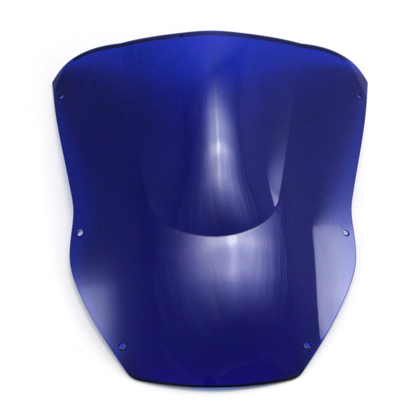 Motorcycle Windshield Windscreen For Kawasaki Ninja ZX-12R 2000-2001 Blue