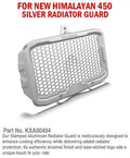 Fit For Royal Enfield "Radiator Guard Silver" For New Himalayan 450