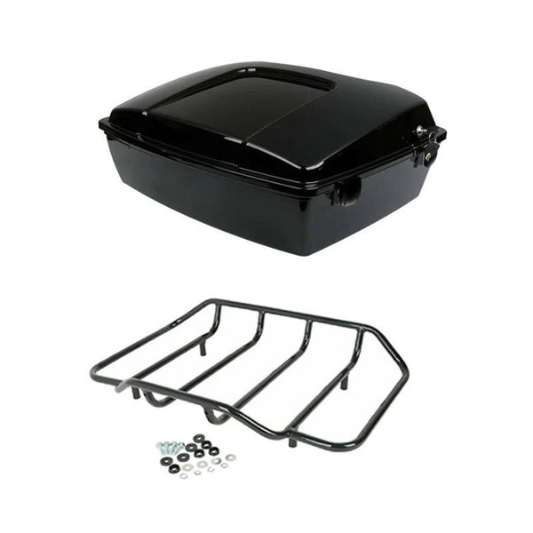 10.7" Chopped Trunk Top Luggage Rack Fit For Harley Touring Street Gilde 97-13