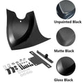 Front Chin Fairing Spoiler Mudguard For Harley Touring Sportster XL883 1200 Dyna