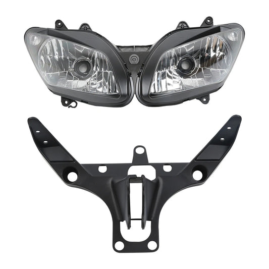 Front Headlight Lamp Assembly Fairing Stay Bracket Fit For Yamaha Yzf R1 2002-03