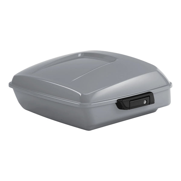 Chopped Trunk Luggage Fit For Harley Cvo Street Glide 2014-2025 24 Billiard Gray