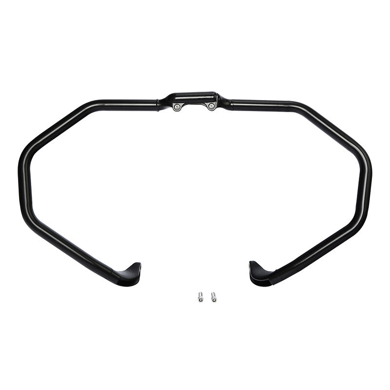 Black Front Engine Guard Highway Bar Fit For Indian Springfield Chief Dark Horse