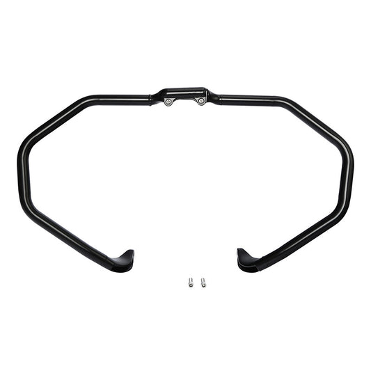 Black Front Engine Guard Highway Bar Fit For Indian Springfield Chief Dark Horse