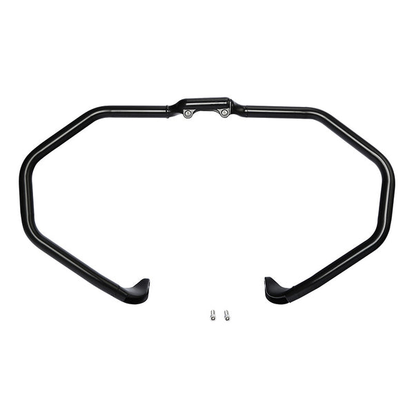 Black Front Engine Guard Highway Bar Fit For Indian Springfield Chief Dark Horse