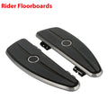 Rider Footboard Kit Fit For Harley Touring Road King Glide 86-later FLD 12-16