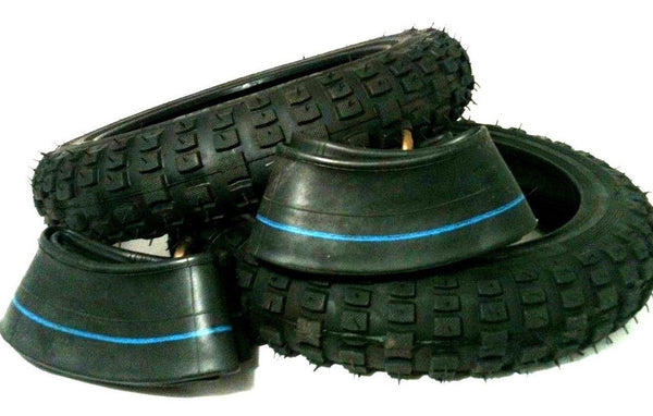 2) HD Tires And 2) Tubes 2.50-10 Curved For Honda AERO50 AERO-50 Aero 50CC 10"