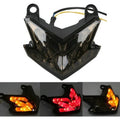LED Tail Light Smoke Integrated Fits Kawasaki Ninja ZX6R 2013-2015 Z800 2013-15