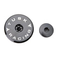 Tusk Billet Aluminum Engine Plug Kit Black For Yamaha WR250F 2015-2016,2020-2023