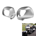 Silver Rear View Mirrors Cover Fit For Honda Goldwing 1800 GL1800 2001-2017 2016