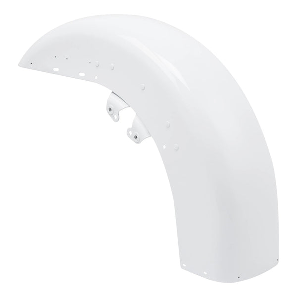 Front Fender Fit For Harley Road King Electra Glide 14+ Stone Washed White Pearl