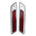 Saddle Bag Hinge Latch Covers Fit For Harley Touring Street Glide Flht 2014-2024