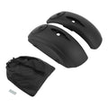 Matte Black Saddlebag Lids 6.5" Speaker Grill Fit For Indian Chieftain 2014-2018